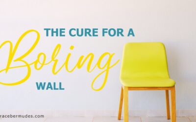 The Cure For A Boring Wall